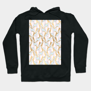 Marble & Gold Fractal Hoodie